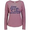 3077 Ladies' Extra Soft Tri-Blend Longsleeve Thumbnail